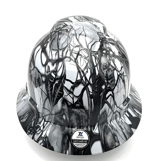 Casco de Seguridad "El 70 Calaveras" Zeluga de Ala Ancha (Full Brim Hard Hat)